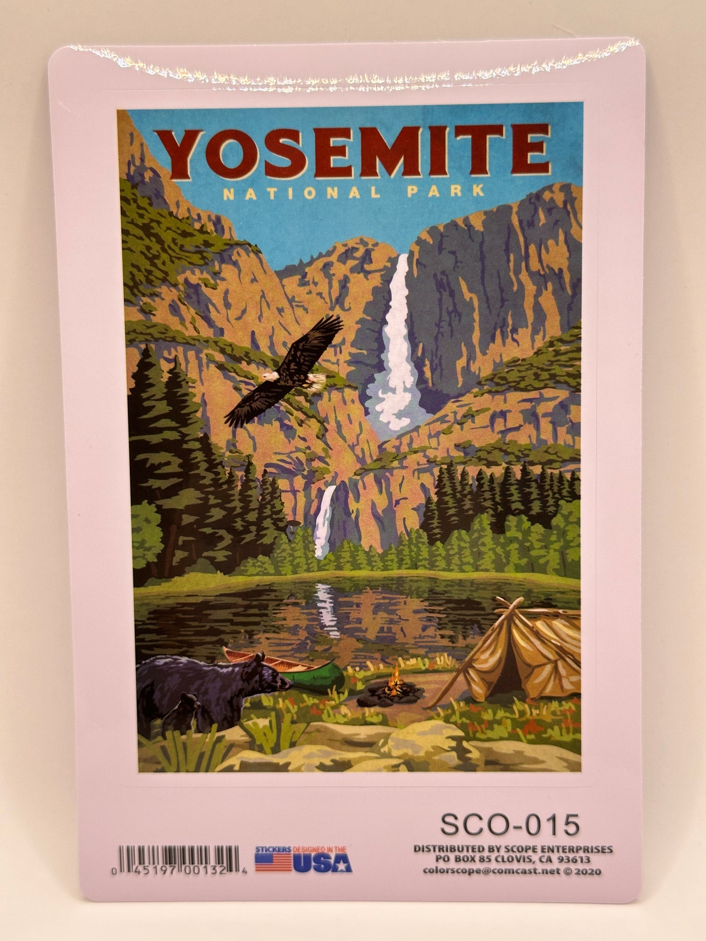 Art Yosemite Red