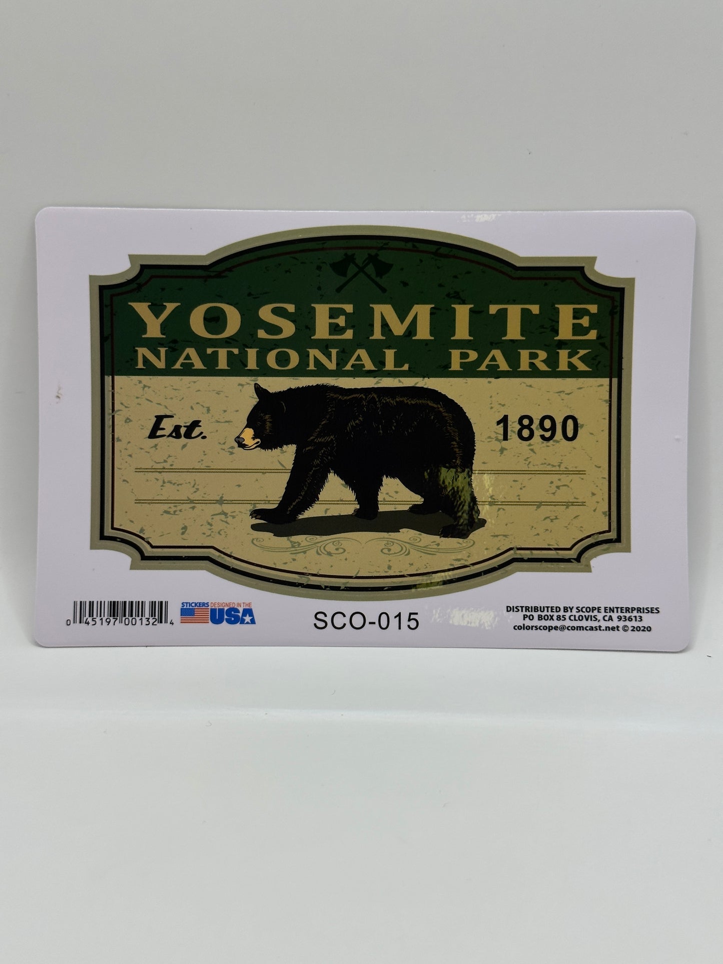 Vintage Green Bear