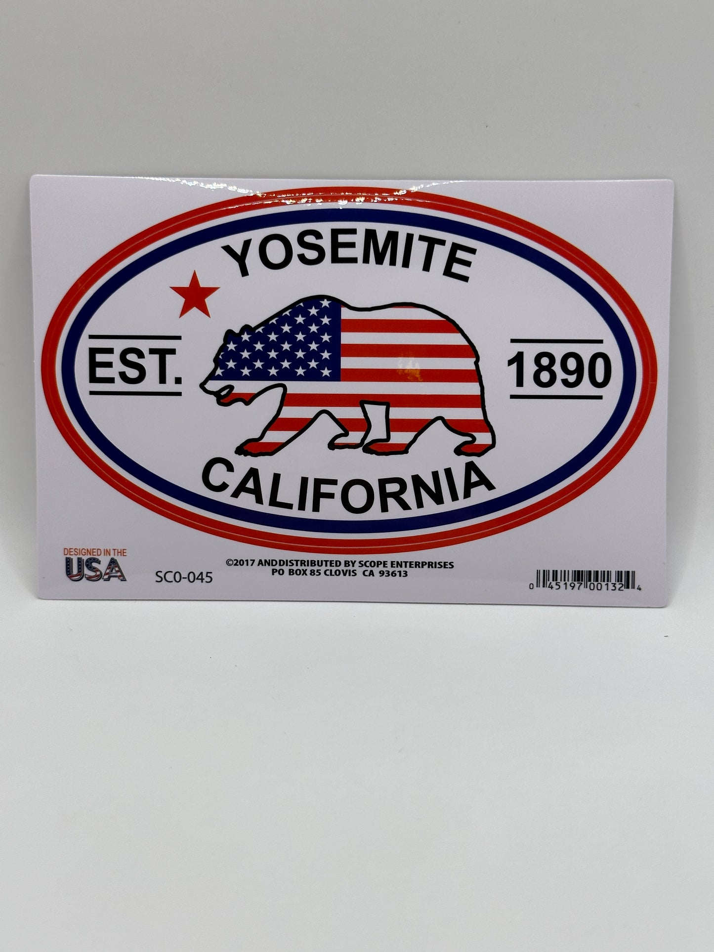 Bear USA Flag