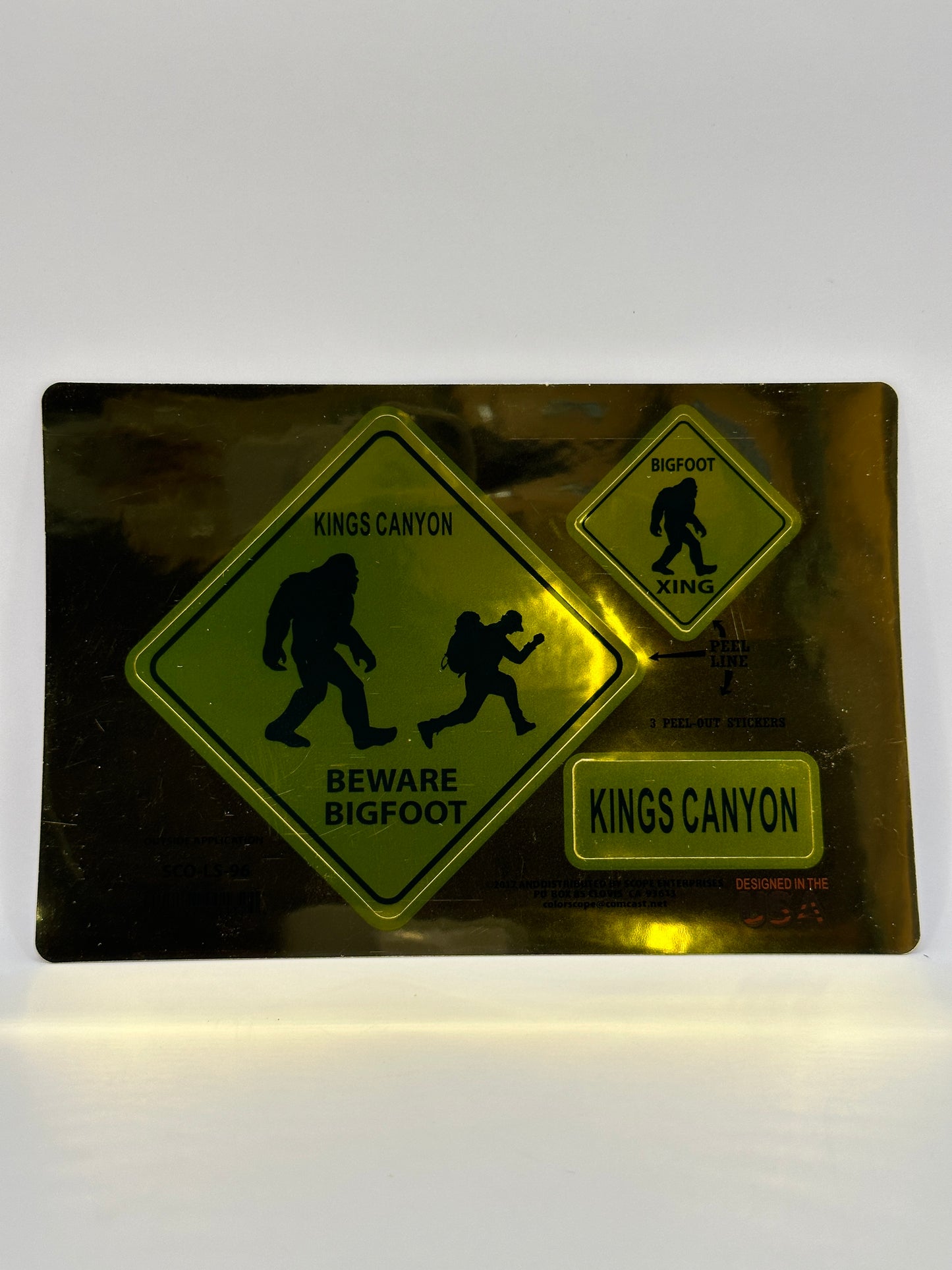 Gold Bigfoot