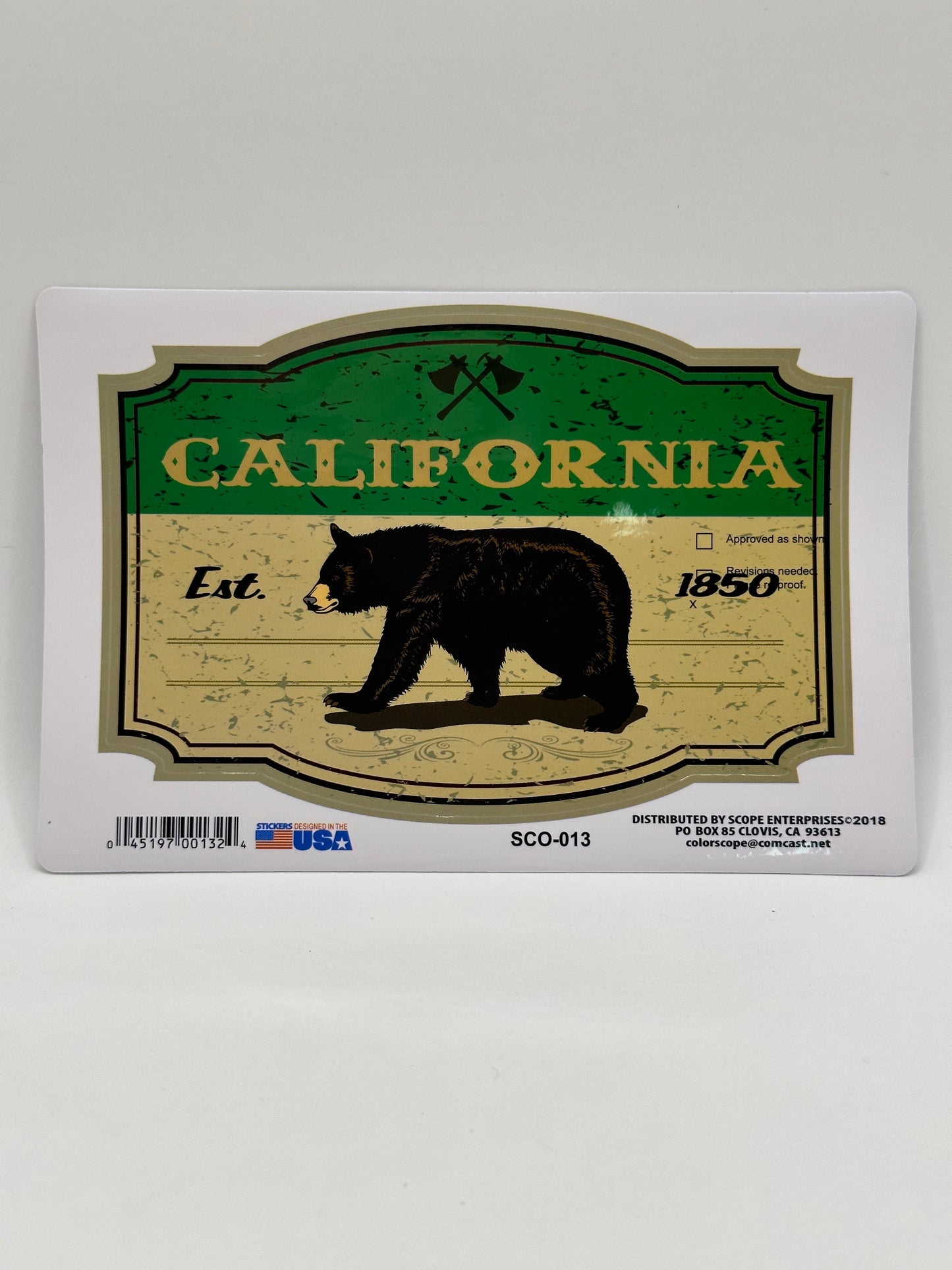 Green Bear Sign