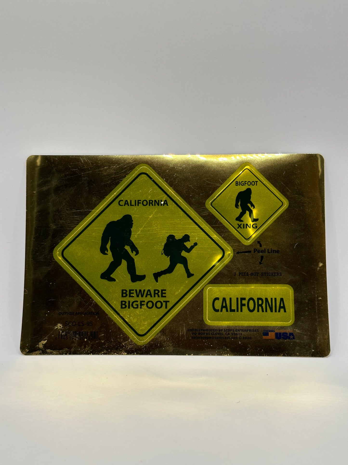 Gold Bigfoot