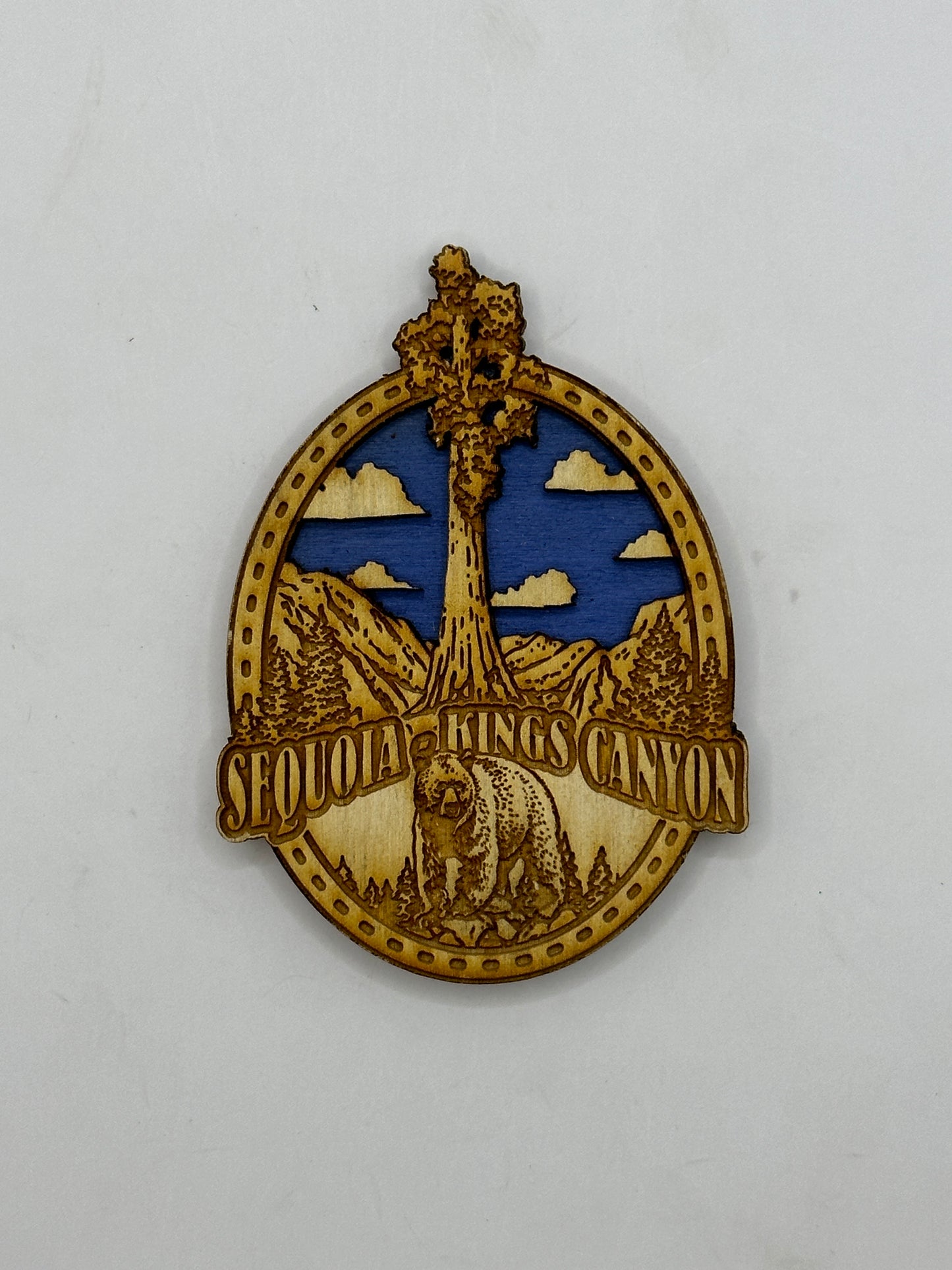 Wood Tree Oval