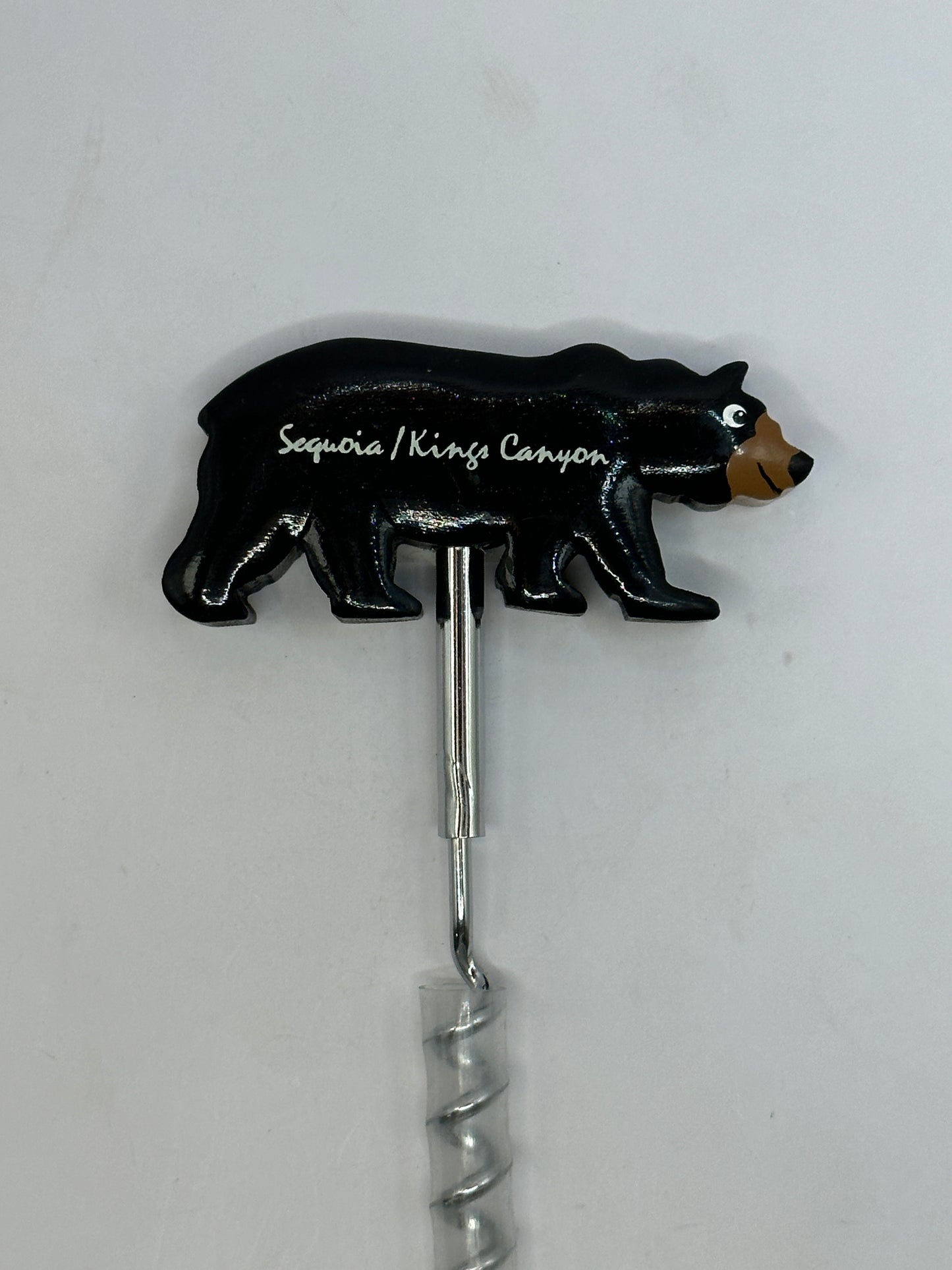 Wood Bear Wine Opener