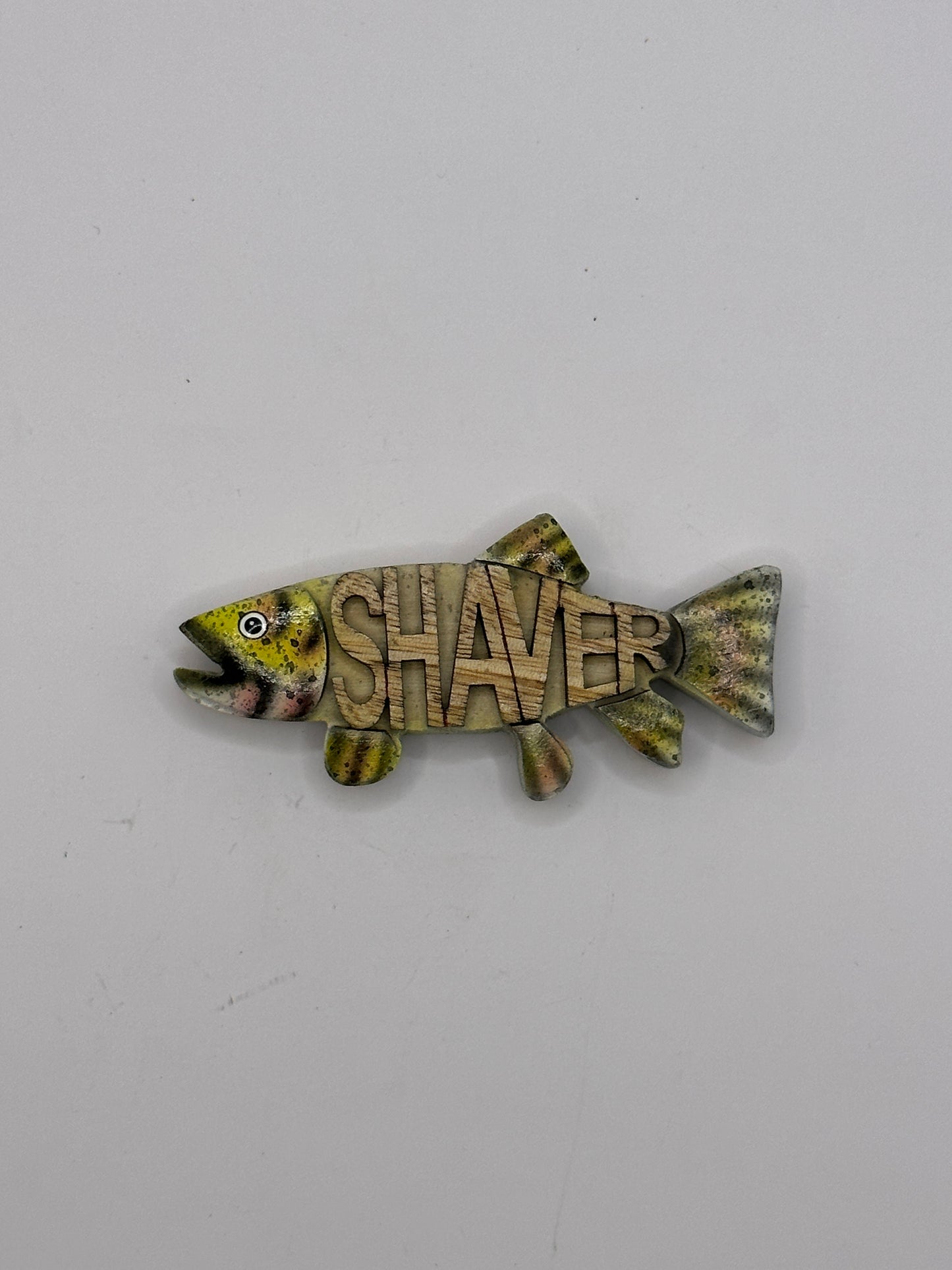 Wood Fish Letters