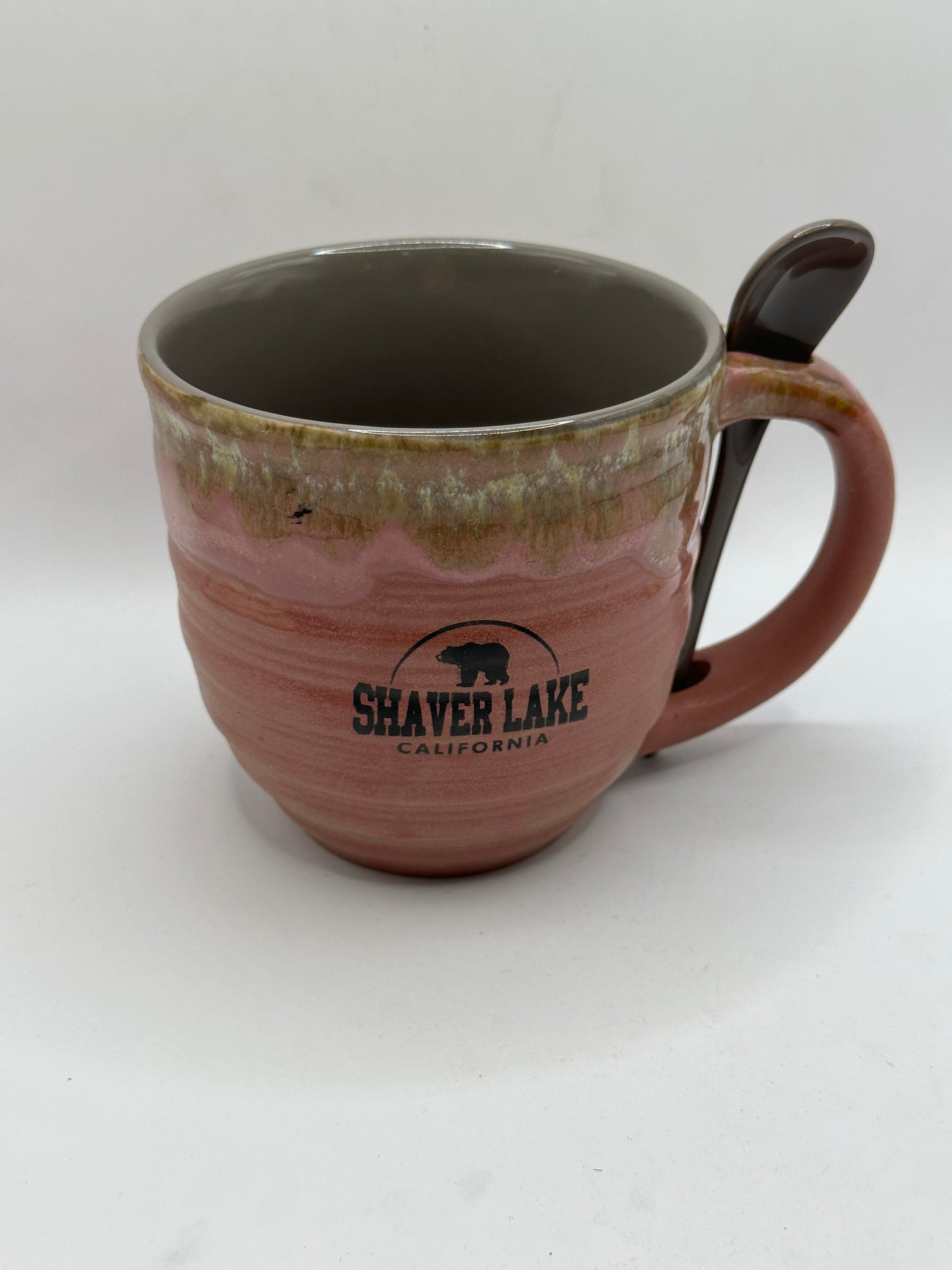 Gloss Dot Tapered Arc Green Brown & Red Mix