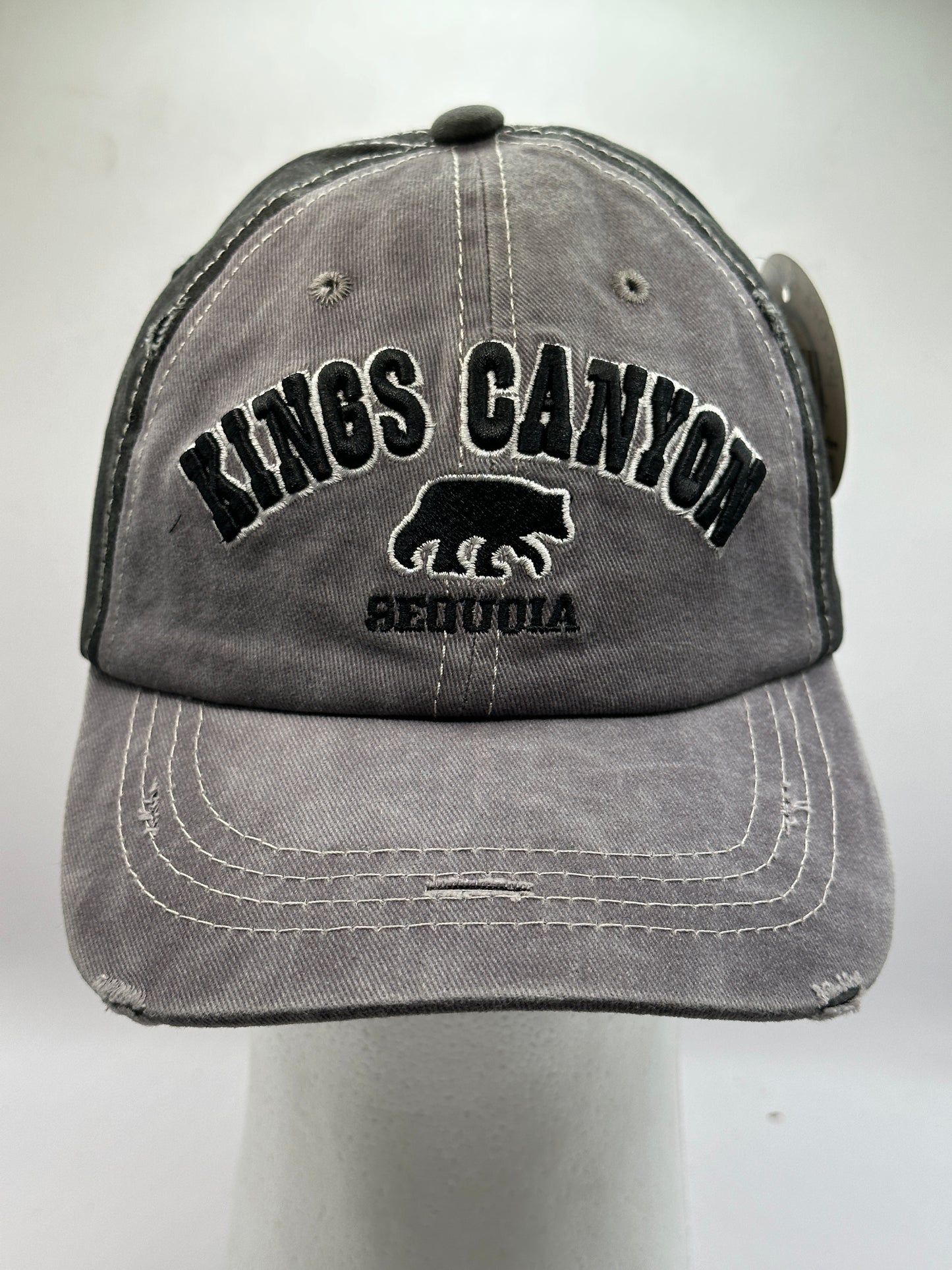 KC Tattered Gray Black