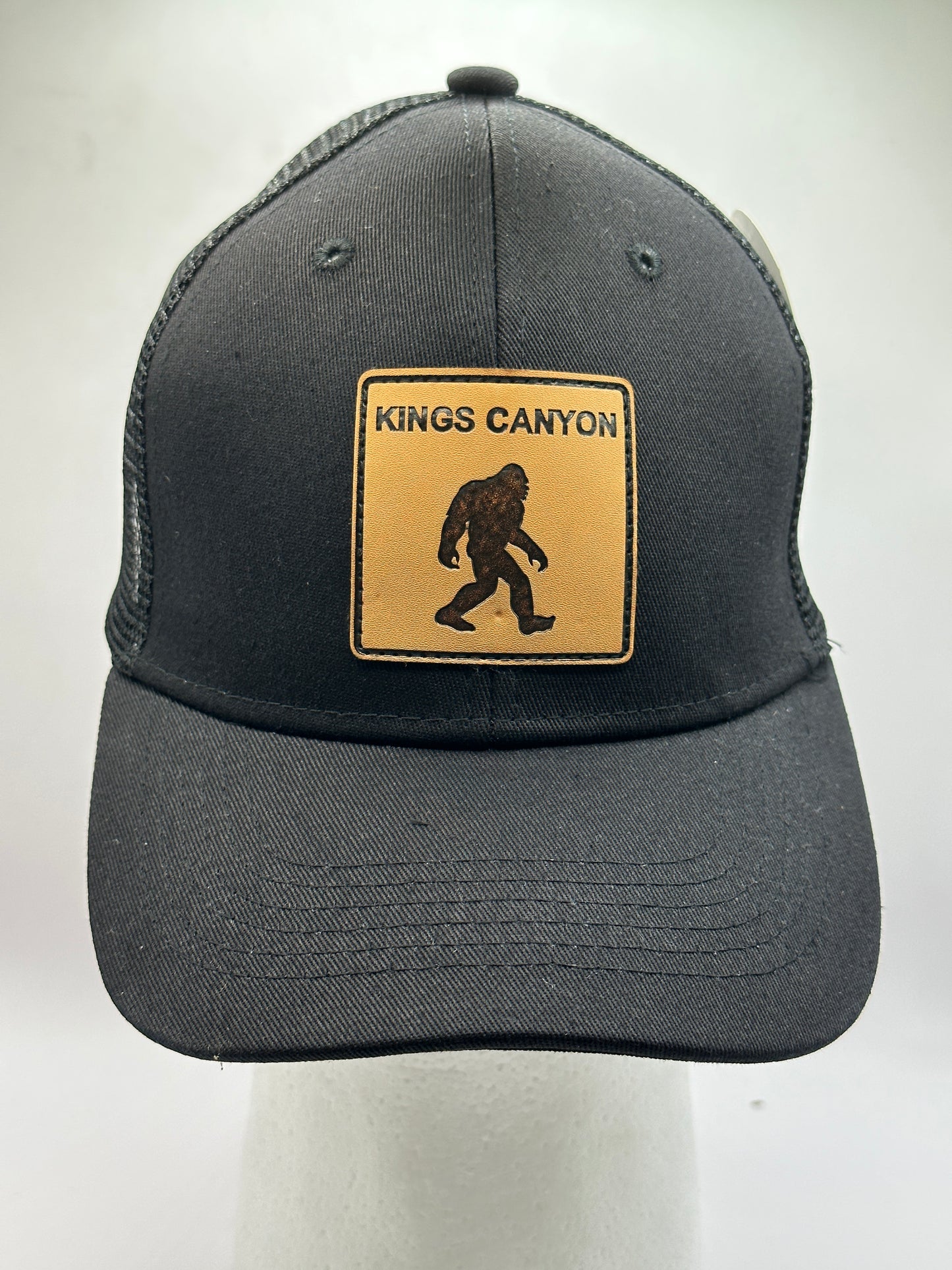 KC Black Leather Big Foot
