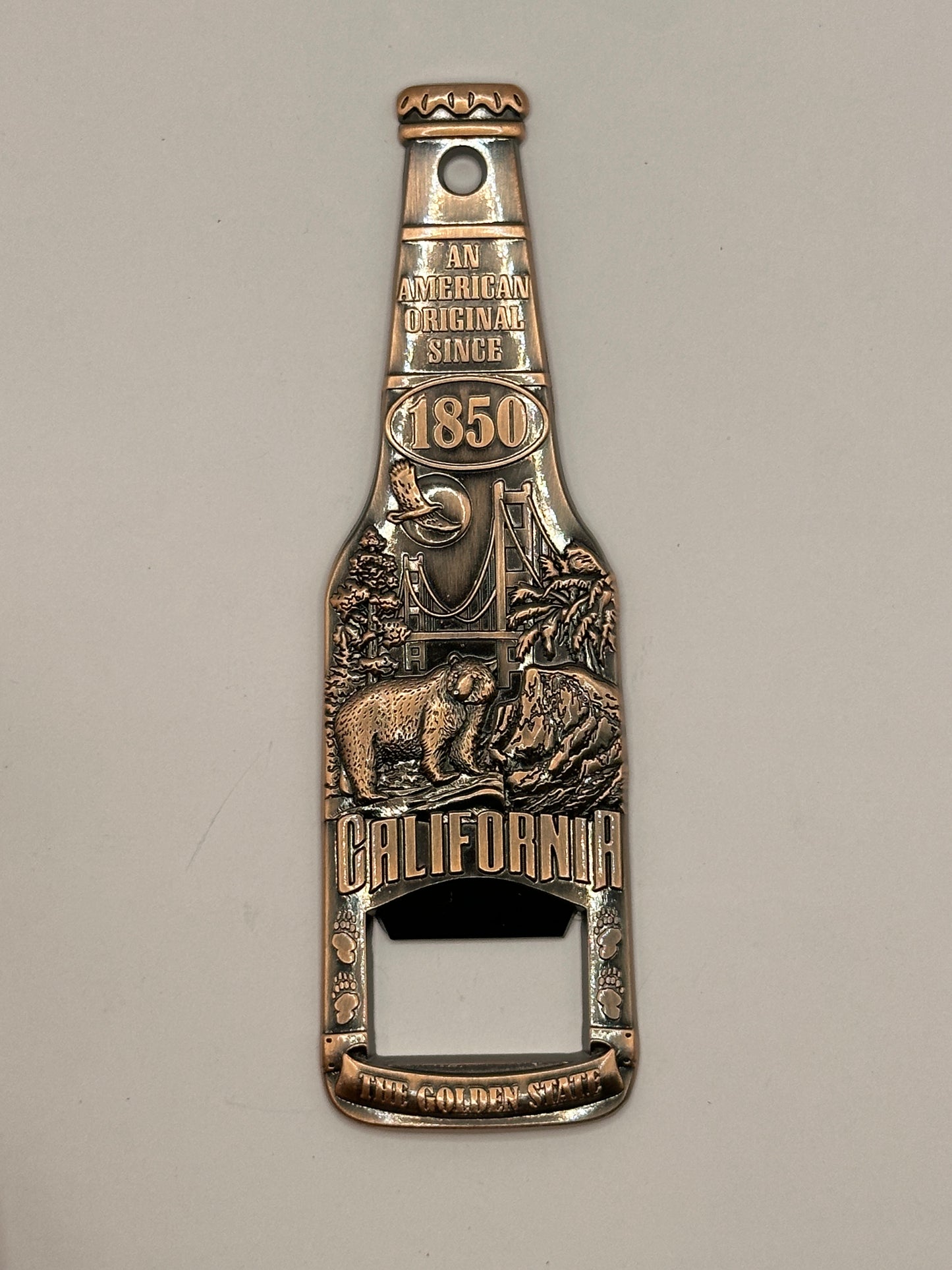 Large Copper Bottle Opener