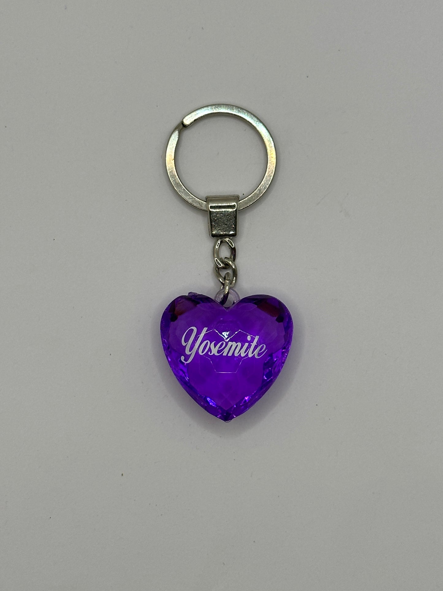 Purple Crystal Heart