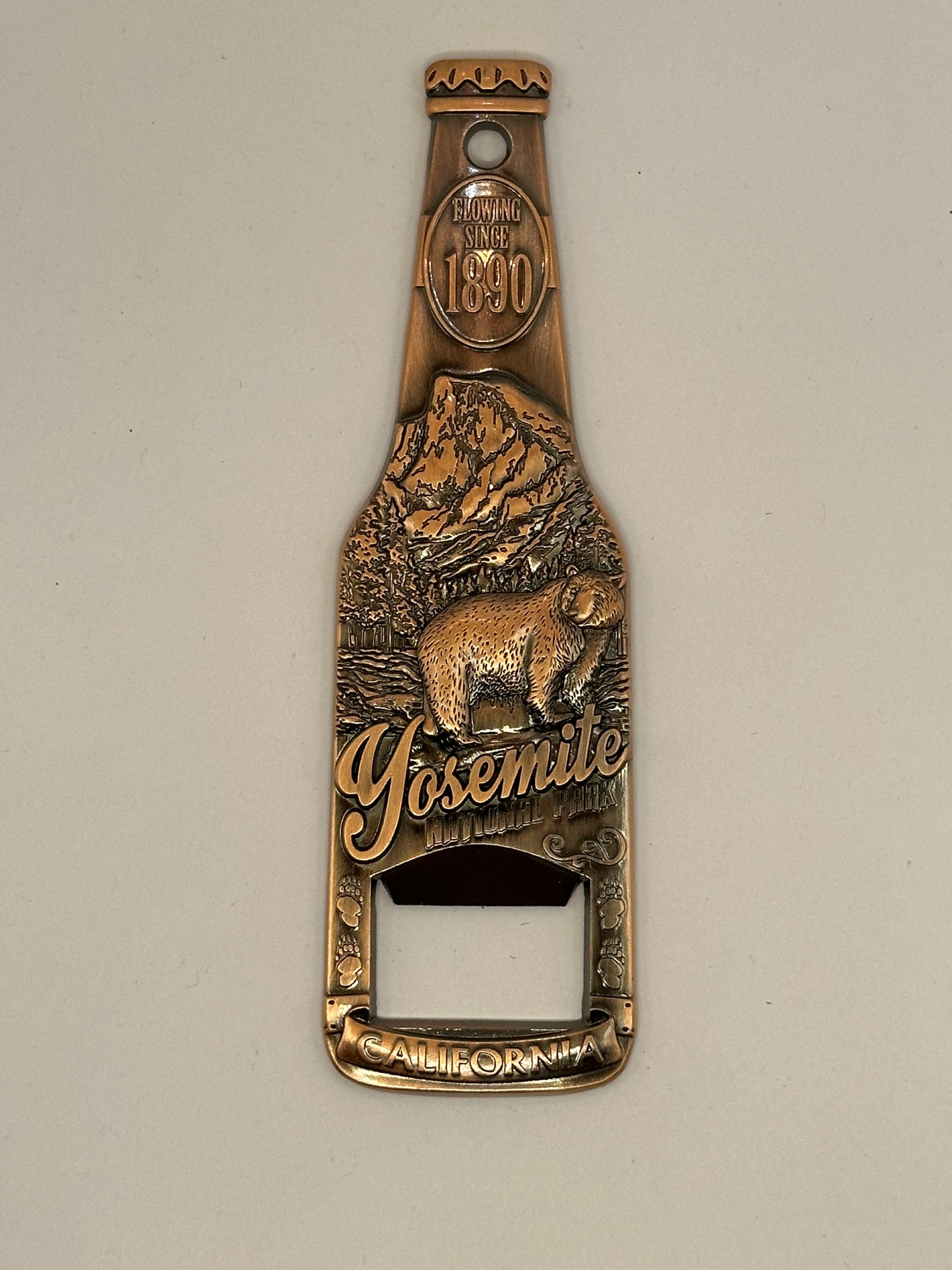 Copper Bottle Opener Lrg. 1