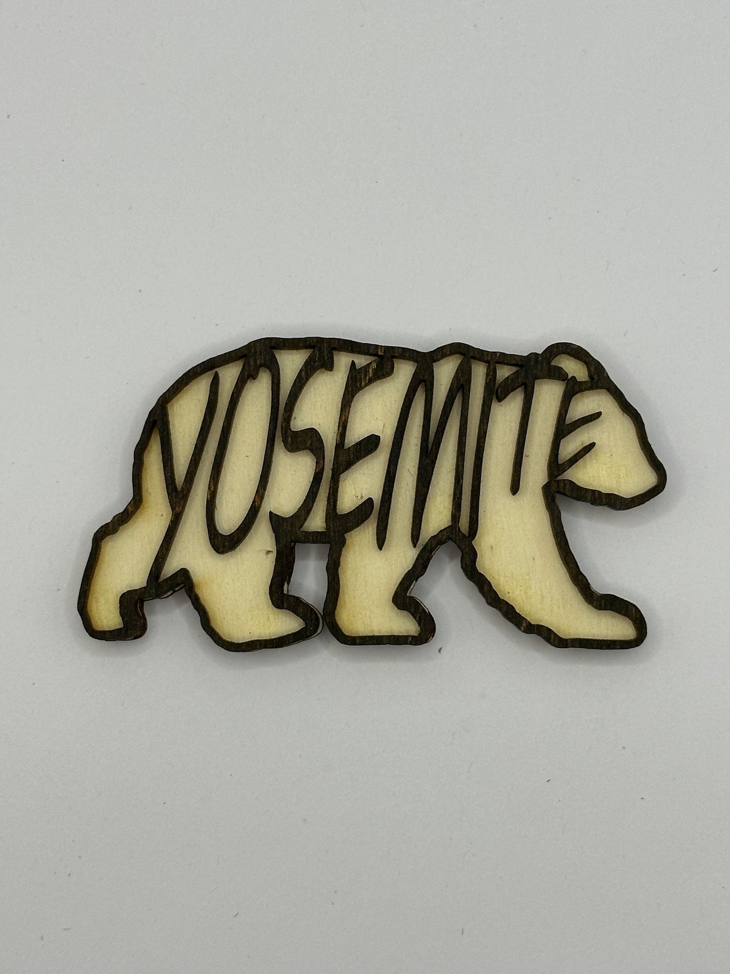 Wood Letter Bear