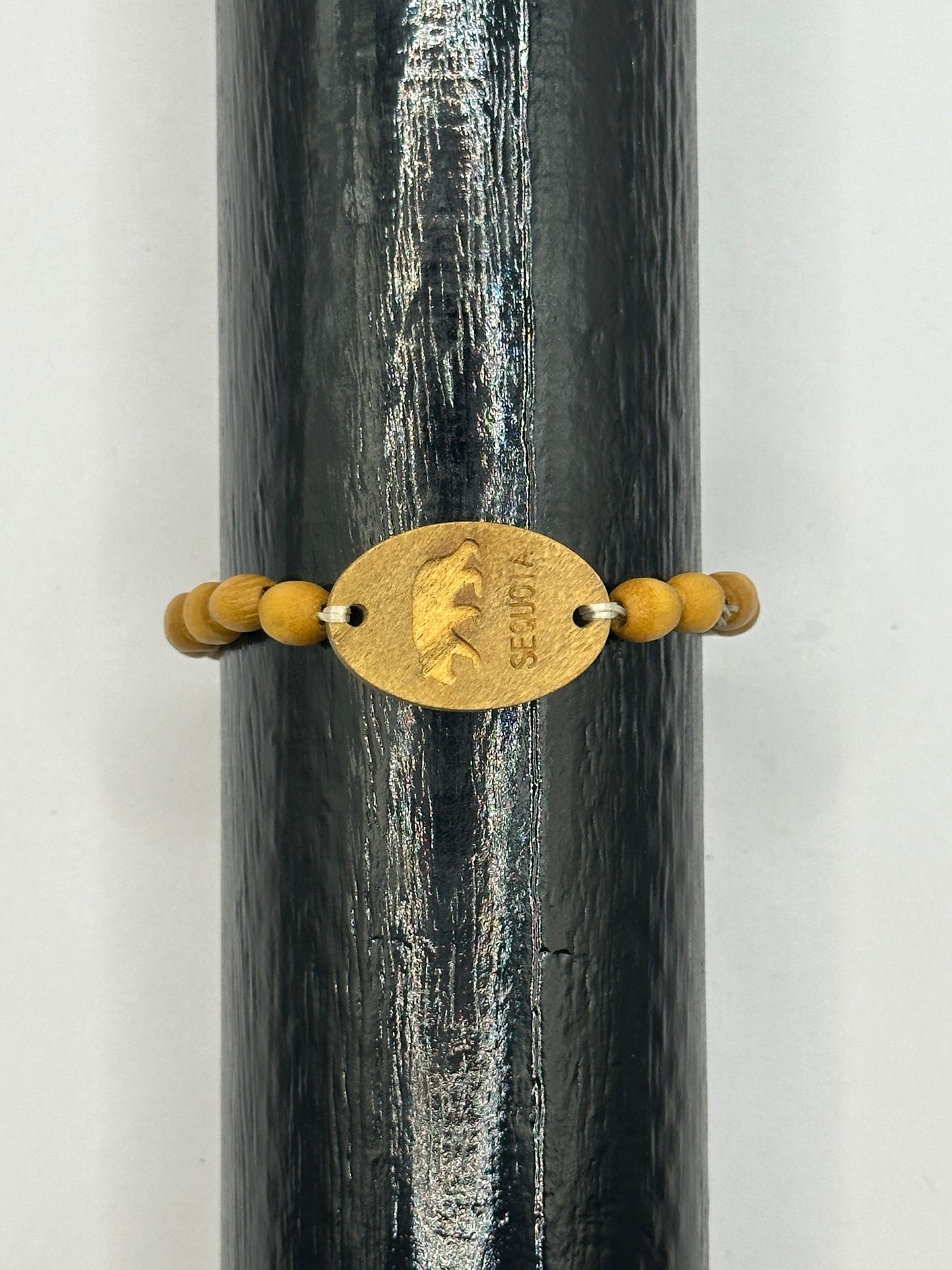 Thin Brown Bead Bear