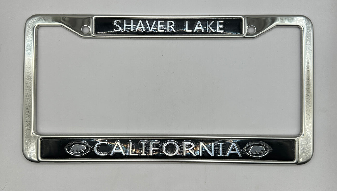 License Plate Frame Shaver