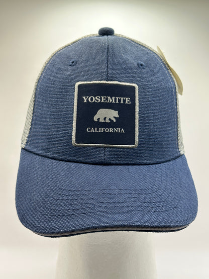 Blue Mesh Stitched Square