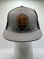 Gray & Black Leather Arrow