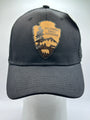 Black Leather Arrow Patch