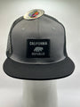 Black & Gray Stitched Square