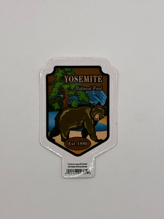 Cartoon Shield Bear