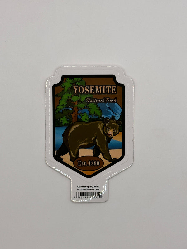 Cartoon Shield Bear