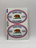 Stickers Large Tioga Pass