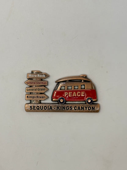 Copper VW Bus Signs