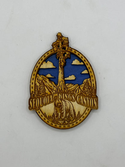Wood Tree Oval