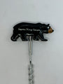 Wood Bear Wine Opener