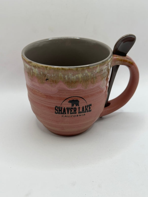 Gloss Dot Tapered Arc Green Brown & Red Mix