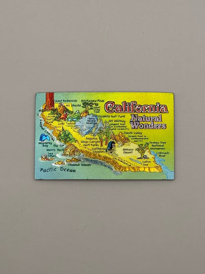 Foil Nat. Wonders Map