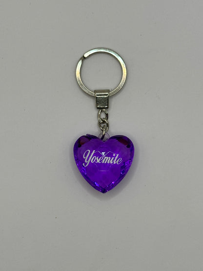 Purple Crystal Heart