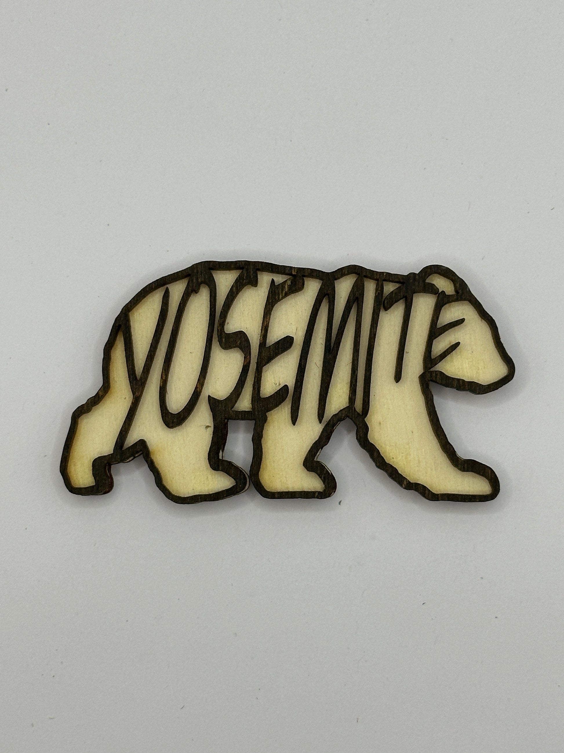 Wood Letter Bear