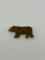 Wood Brown Letter Bear