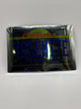 Silver License Plate